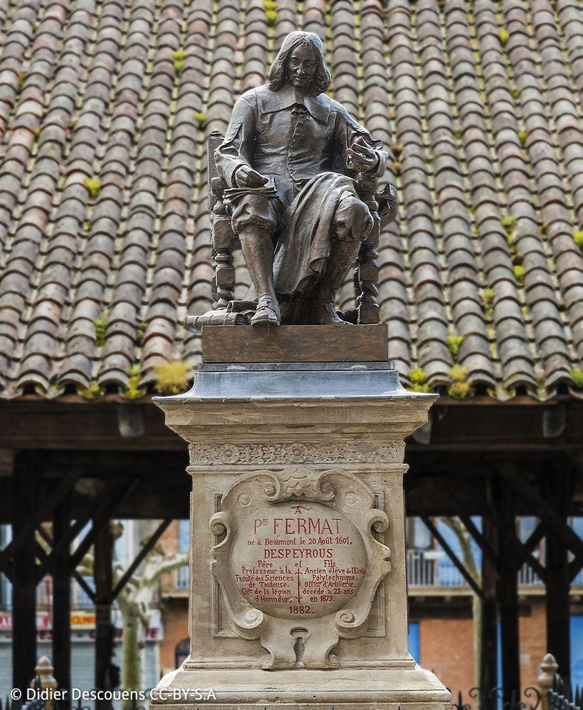 Beaumont-de-Lomagne, Statue of Pierre Fremat