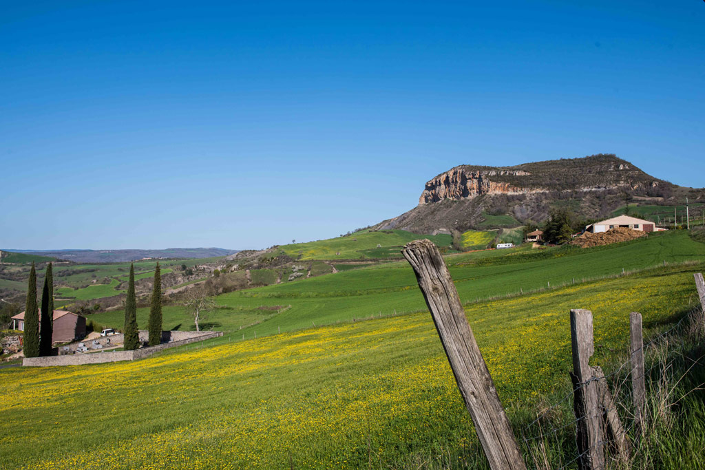 River sur Tarn, where the altitude is close to 800m!