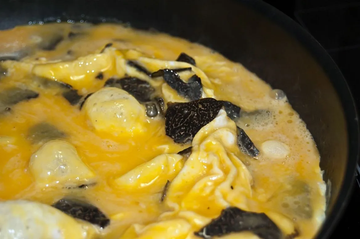 truffle omelette