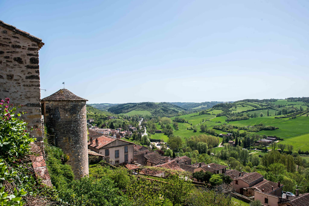 Les côtes du Tarn, vers Cordes-sur-Ciel