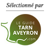 Selectionné par le Guide Tarn Aveyron