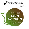 Selectionné par le Guide Tarn Aveyron